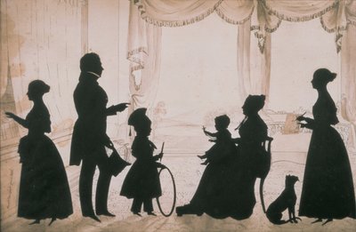 Silhouette der Familie Cramsie von O